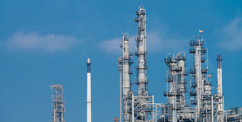 Industrial zone,The equipment of oil refining,Close-up of industrial pipelines of an oil-refinery plant,Detail of oil pipeline with valves in large oil refinery.