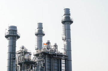 Industrial zone,The equipment of oil refining,Close-up of industrial pipelines of an oil-refinery plant,Detail of oil pipeline with valves in large oil refinery.