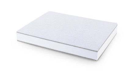 notebook isolated on white background