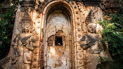 Fototapeta na wymiar temple, myanmar