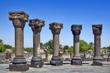 Fototapeta premium Armenia: Swartnoz/Svarthnoz/Zvartnots/Zuart’noc’