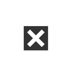 Decline Sign Icon Design Vector