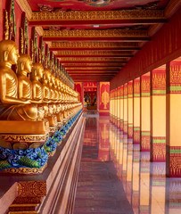 Wat Bang Thong is a temple complex in Ao Luek, Krabi, a few kilometers from Phang Nga with a new temple/pagoda called Wat Maha That Wachiramongkol under development.