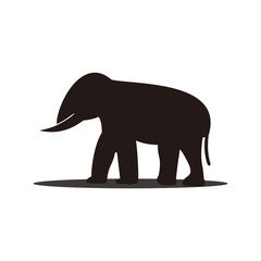Elephant icon vector illustration sign