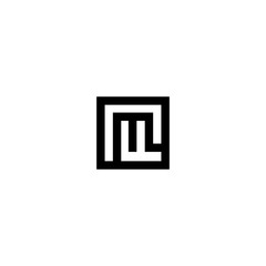 M Letter Logo Design Template