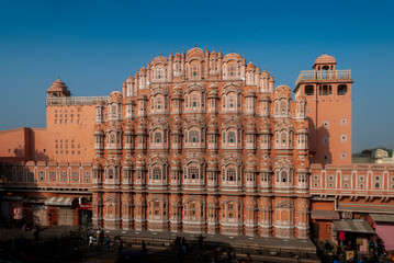 Fototapeta na wymiar Hawa Mahal, Jaipur
