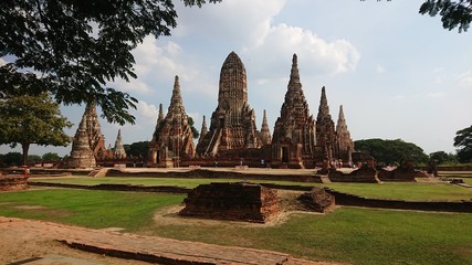 Obraz premium ayutthaya ancient city