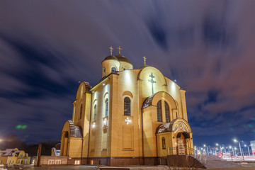 Church in honor of the Cathedral Of all Belarusian Saints in Grodno, Belarus.