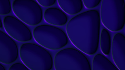 Abstract metal background. 3d illustration, 3d rendering.