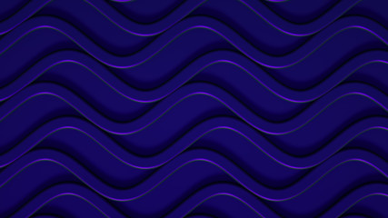 Abstract metal background. 3d illustration, 3d rendering.