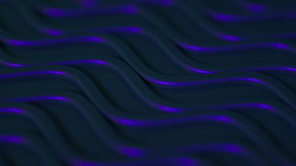 Abstract metal background. 3d illustration, 3d rendering.