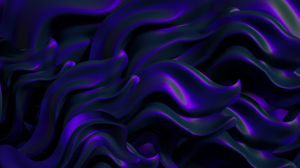 Obraz premium Abstract metal background. 3d illustration, 3d rendering.