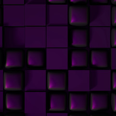 Abstract metal background. 3d illustration, 3d rendering.