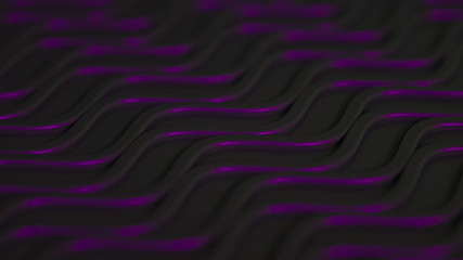 Abstract metal background. 3d illustration, 3d rendering.