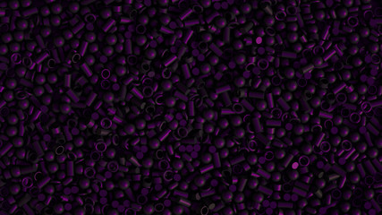 Fototapeta premium Abstract metal background. 3d illustration, 3d rendering.