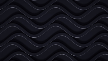 Abstract metal background. 3d illustration, 3d rendering.