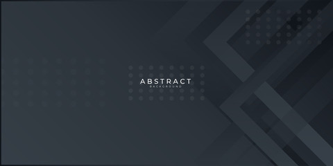 Simple dark black neutral abstract background for presentation design