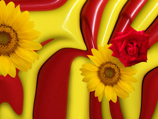 Composizione floreale