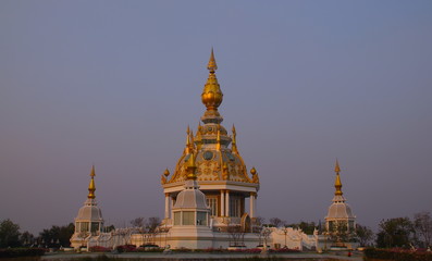 Fototapeta premium Wat Thung Setthi in Khon Kaen Essan Thailand a temple with beautiful ornaments of Buddha