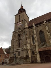 Fototapeta na wymiar Black Church (Biserica Neagra), Romania, Transylvania, Brasov