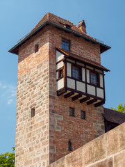 Old building in Nuremberg, Bavaria, Germany