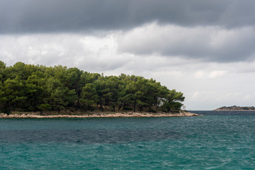 Town Of Vodice View From Beach