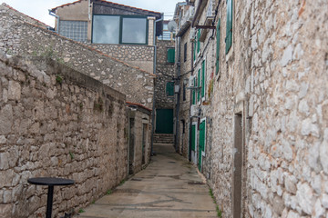 Fototapeta premium Town Of Tribunj Old Harbor