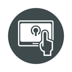 tablet technology device isolated icon