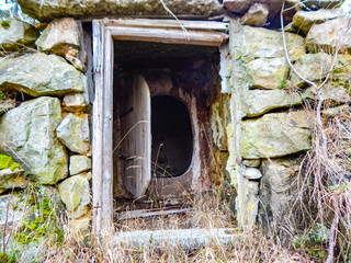 abandoned house
