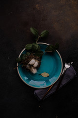 Easter table setting