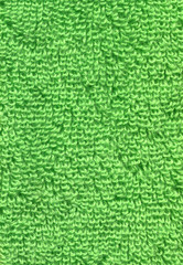 fabric texture with long light green fibers