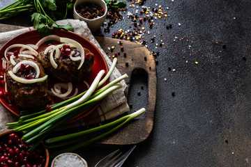 Traditional georgian cuisine