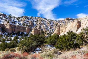 Fototapeta na wymiar Tent rocks National park, New Mexico