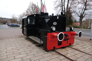Rangierlokomotive in Erbach