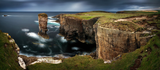 Yesnaby Cliffs Panorama - 321569338