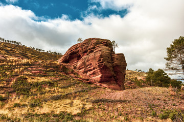 Beautiful and unusual mountains of Spain