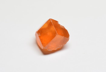 Spessartine Garnet from Nigeria natural raw gemstone crystal