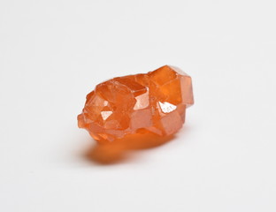Spessartine Garnet from Nigeria natural raw gemstone crystal