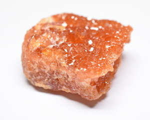 Spessartine Garnet from Nigeria natural raw gemstone crystal