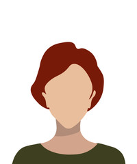 avatar, head, faceless person