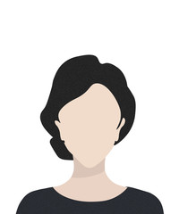 avatar, head, faceless person