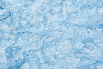 Obraz na płótnie Canvas blue water wave pattern background 