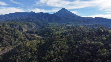 Obraz na płótnie Canvas volcanes de colima