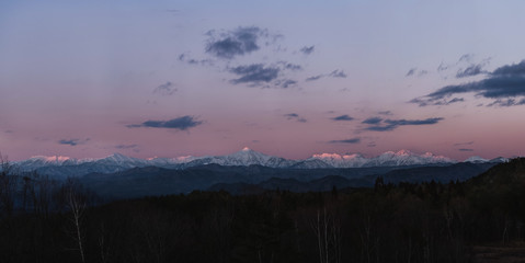 Mountain Abendrot Sunset