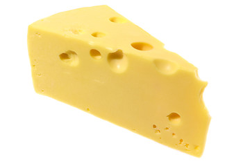 Dutch cheese on a cutting board.