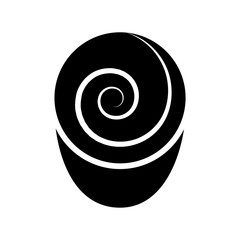 Rose Flower Icon - Isolated On White Background - Vector. Flat Rose Flower Logo. Simple Flower Icon For Tulip Template, Spa Label, Floral Logo, Wellness And Blooming Rose Icon