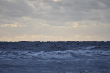 Cielo y mar de Uruguay
