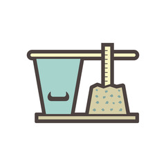 concrete testing icon