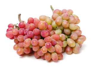 Obraz premium Grapes on a white background 