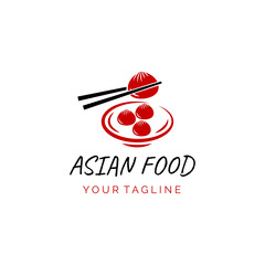asian restaurant logo for your culinary business 